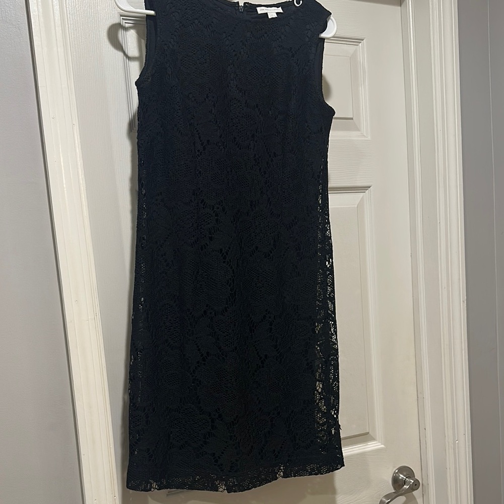 New York & Company Black Sheath Mini Dress